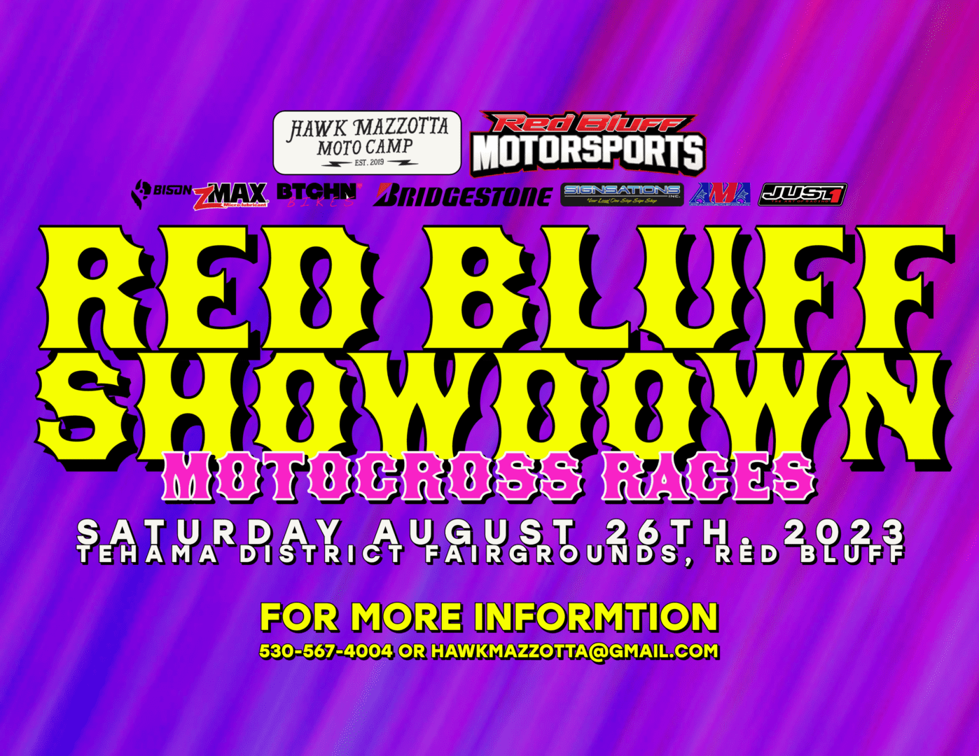 red bluff showdown moto 6